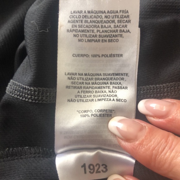 COLUMBIA TITANIUM BLACK LONG SLEEVE SPORTSWEAR TOP • Sz S - Picture 10 of 11